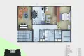 2 bedroom apartment 101 m² Sancaktepe, Turkey