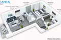 Квартира 3 комнаты 70 м² Вильнюс, Литва