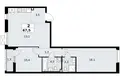 Apartamento 2 habitaciones 68 m² Kommunarka, Rusia