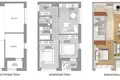 Квартира 3 комнаты 52 м² Минск, Беларусь