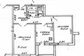 2 room apartment 52 m² Slonim, Belarus