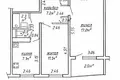 Apartamento 2 habitaciones 46 m² Minsk, Belarús