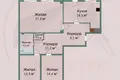 Apartamento 3 habitaciones 111 m² Minsk, Belarús