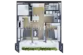 Wohnung 2 Schlafzimmer 72 m² Choeng Thale, Thailand