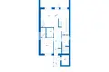 Квартира 3 комнаты 62 м² Rajaportti, Финляндия