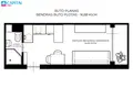 1 room apartment 17 m² Vilnius, Lithuania