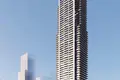 Residential complex New high-rise Auresta Residence with swimming pools, lounge areas and sports grounds, JVC, Dubai, UAE
