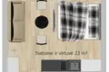 Квартира 1 комната 27 м² Паланга, Литва