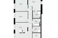 4 room apartment 104 m² Northern Administrative Okrug, Russia