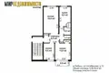 Квартира 3 комнаты 61 м² Любань, Беларусь