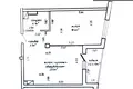 Appartement 2 chambres 53 m² en Minsk, Bélarus