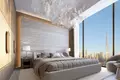 Complejo residencial New high-rise Sky Tower Residence with a pool, a garden and a restaurant close to the canal, in the central area of Business Bay, Dubai, UAE