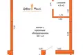 Appartement 2 chambres 42 m² Minsk, Bélarus