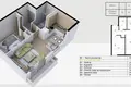 Apartamento 1 habitacion 31 m² Budva, Montenegro