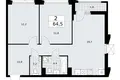 Квартира 2 комнаты 65 м² район Троицк, Россия