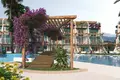 Complejo residencial Proekt zhilogo kompleksa na beregu morya v zhivopisnom rayone Esentepe