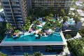 Residential complex New high-rise residence with swimming pools, waterfalls and jacuzzis, Pattaya, Thailand