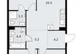 Wohnung 3 zimmer 76 m² Kommunarka, Russland