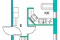 Квартира 2 комнаты 38 м² Кюменлааксо, Финляндия