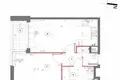 Apartamento 2 habitaciones 44 m² en Varsovia, Polonia