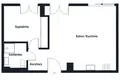 Mieszkanie 2 pokoi 45 m² w Warszawa, Polska