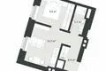 Wohnung 2 Zimmer 31 m² Riga, Lettland