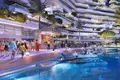 Residential complex New tower in the premium Golf Greens project with golf islands, infinity pools and an expansive green space, DAMAC Hills, Dubai, UAE