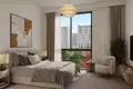  Modern apartment overlooking a large green park in a complex with shops and sports grounds, Town Square, Dubai, UAE