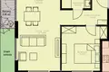 Appartement 2 chambres 52 m² Tivat, Monténégro
