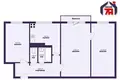 Квартира 3 комнаты 58 м² Минск, Беларусь