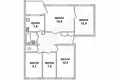 4 room apartment 85 m² Brest, Belarus