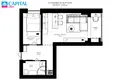 Wohnung 2 zimmer 38 m² Vilnius, Litauen