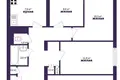 Wohnung 4 zimmer 81 m² Minsk, Belarus