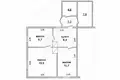 3 room apartment 44 m² Brest, Belarus