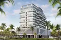 Complejo residencial New Tivano Residence with swimming pools and lounge areas near the beach, Dubai Islands, Dubai, UAE