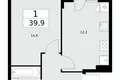 Appartement 1 chambre 40 m² poselenie Sosenskoe, Fédération de Russie