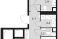 Mieszkanie 2 pokoi 62 m² Konkovo District, Rosja