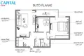 2 room apartment 50 m² Vilnius, Lithuania