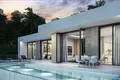 Complexe résidentiel New guarded complex of furnished villas with swimming pools close to the golf club, Phuket, Thailand