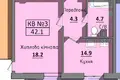 Propiedad comercial 42 m² en Odesa, Ucrania