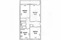 3 room apartment 68 m² Kryuliany, Belarus