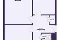 Wohnung 3 zimmer 61 m² Soligorsk, Belarus