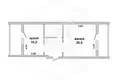 Wohnung 1 zimmer 41 m² Brest, Belarus