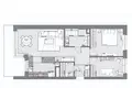 Apartamento 3 habitaciones 71 m² en Varsovia, Polonia