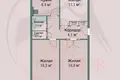 Квартира 3 комнаты 66 м² Марьина Горка, Беларусь