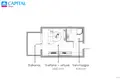 1 room apartment 23 m² Vilnius, Lithuania