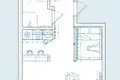 1 room apartment 24 m² Riga, Latvia
