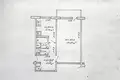 Квартира 1 комната 33 м² Минск, Беларусь