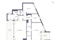 3 room apartment 128 m² in Warsaw, Poland