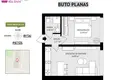 Apartamento 2 habitaciones 33 m² Vilna, Lituania